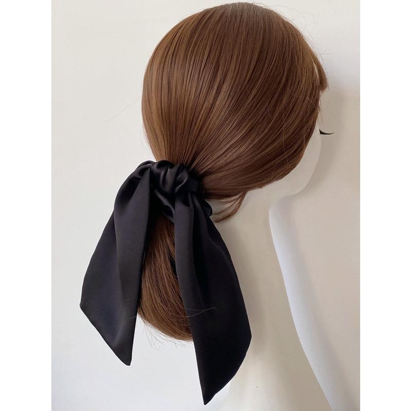 Bow Hair Band, Headband, Female Streamer, Tied Hair Rope, Korean Internet Celebrity Tied Hair, Rubber Band, Headgear Ins Temperament Headband