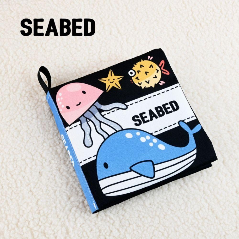 Not Be Torn Baby Cloth Book Interactive Soft Infant Book Toddler Toy Baby Words Book Parent-child