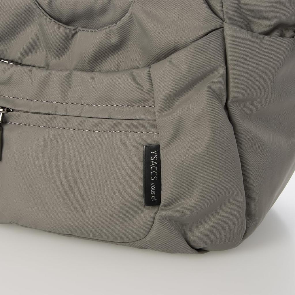 Tote Bag Round 2WAY Mini Tote for Gray [Isaac] Women, (11)