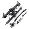 AXSPEED Front / Middle / Rear Alu Alloy Portal Axle for Axial SCX24 Deadbolt Wrangler C10 Gladiator Bronco 1/24 RC Car 6x6 Parts