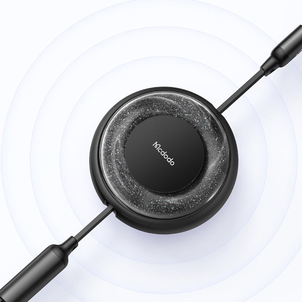 Mcdodo Cable Usb-C 3In1 Retractable Fast Charging Usb-C Lightning Micro 100W