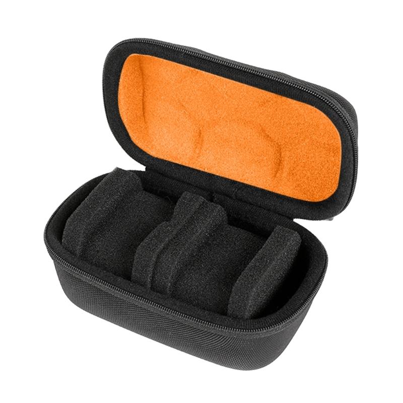

Smartwatch Carrying Case 2 Slot Storage Box Shockproof Portable Jewelry Organizers Solution for Collectors & Enthusiasts
