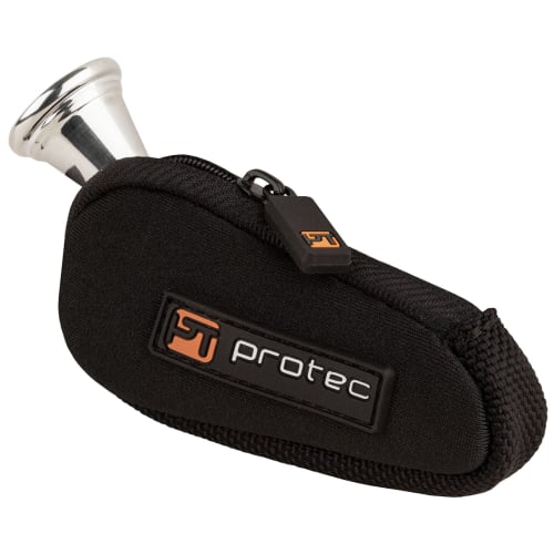 

PROTEC Mouthpiece Pouch for Horn, Holds 1 Mouthpiece, Neoprene, Black, N202