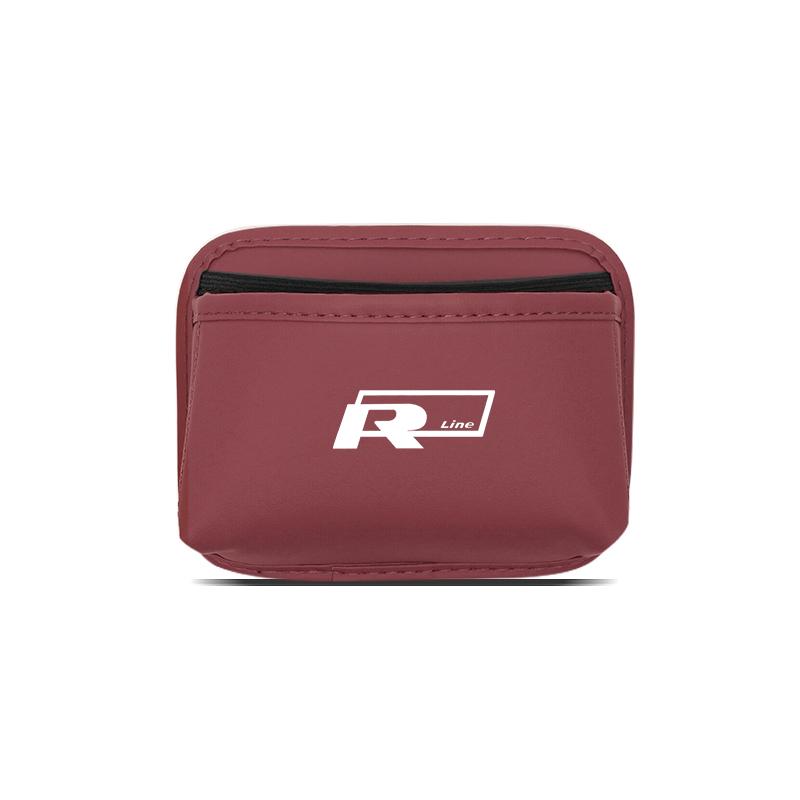 T25PU Leather Car Storage Organizer Bag Pocket For Volkswagen VW Polo Golf T5 Caddy T4 Touran GTI Passat Scirocco Tiguan GTD GTE