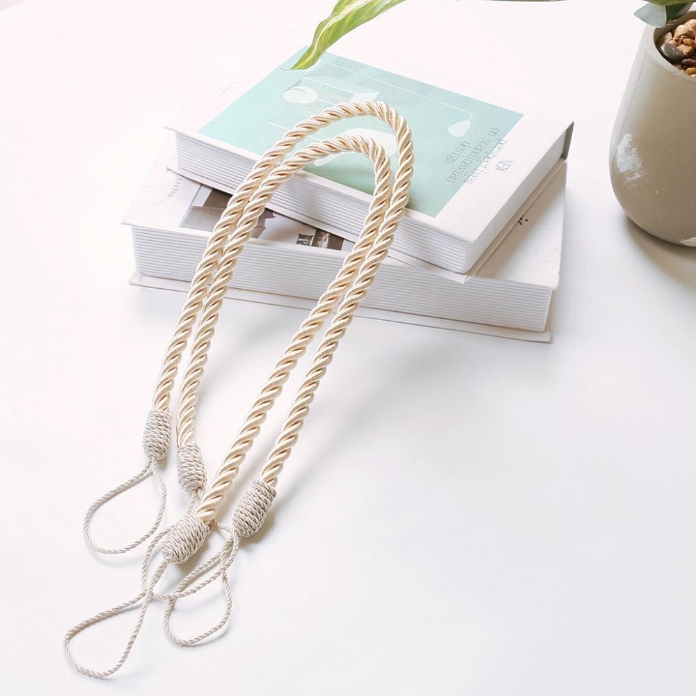 2 Stück Vorhang Raffhalter Seile Raffhalter Handgefertigte Vorhang Halter Clips Heimzubehör Dekorativ