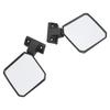Espejo retrovisor izquierdo derecho Espejo de puerta lateral del conductor y del pasajero para LandCruiser Serie 70 75 78 1985‑2013