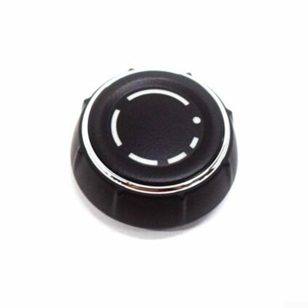 1ks Volume Knob Black For Macan Plast Silver 97064292901