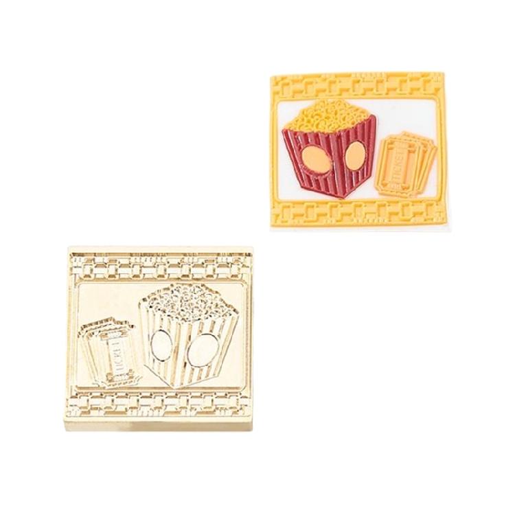 Sealing Stamp Head Wax Stamp Head Emboss Sealing Metal Scrapbooking Stamp Head