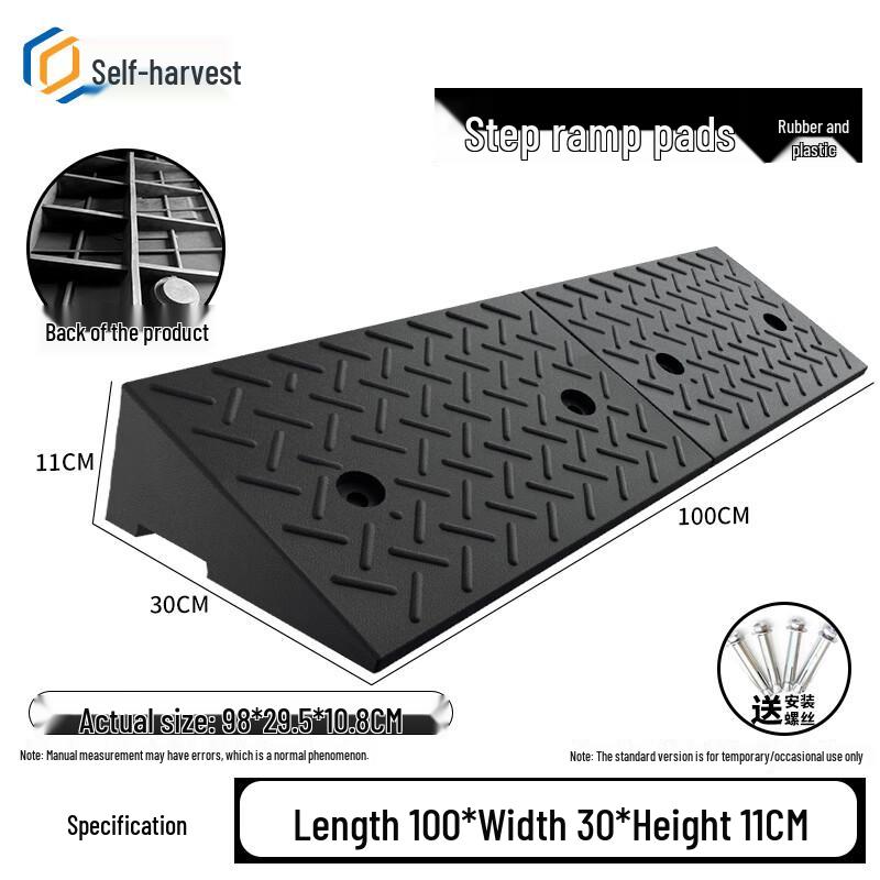 Rubber Curb & Threshold Ramp