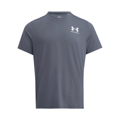 HeatGear Comfortable Fashionable Simple Versatile Short Sleeve T-Shirt Men Tops Gray 6000939-025