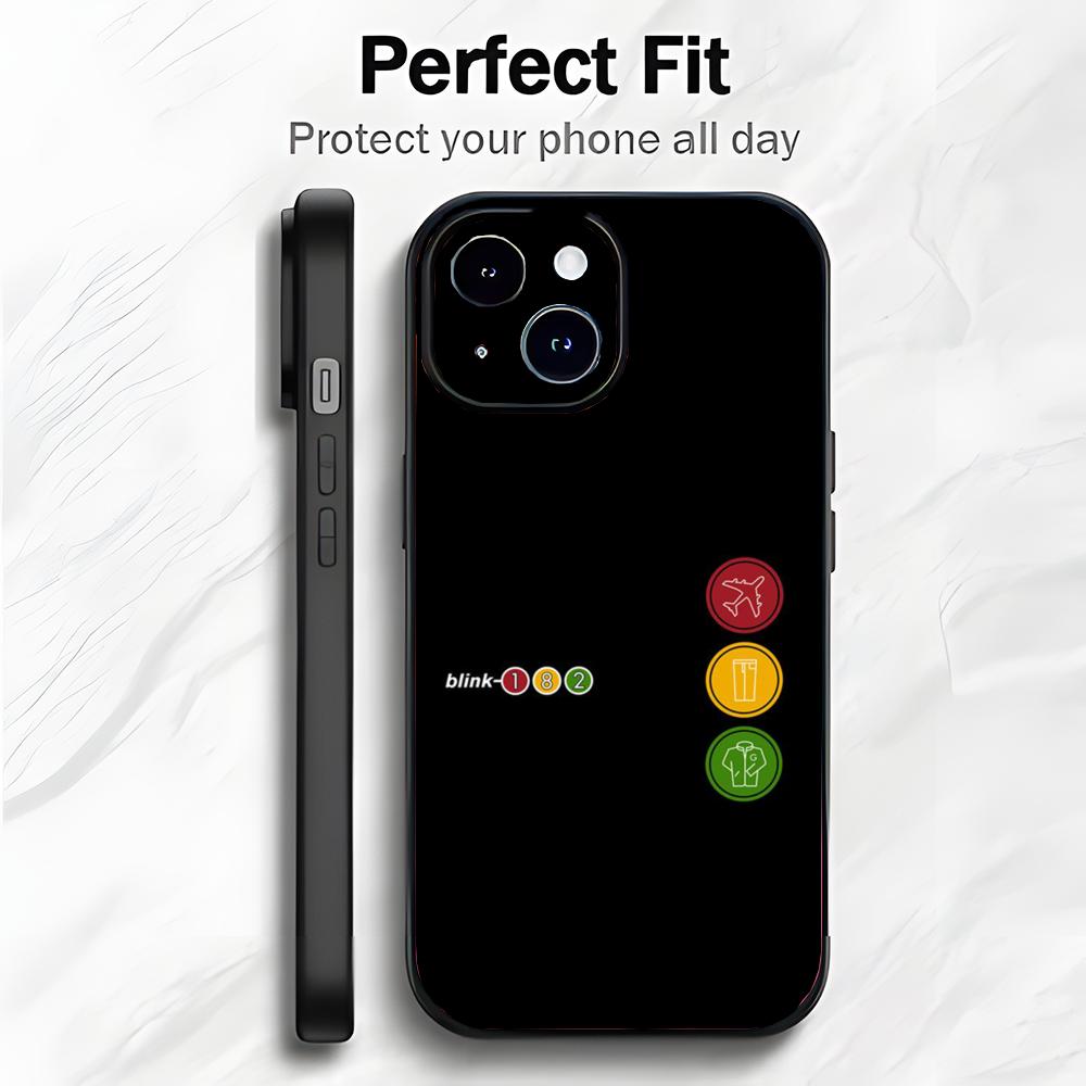 

Pop Punk Band B-Blink-182 Phone Case Phone Case Soft Packaging Lightweight For iPhone17 16 15 14 13ProMax iphone17air