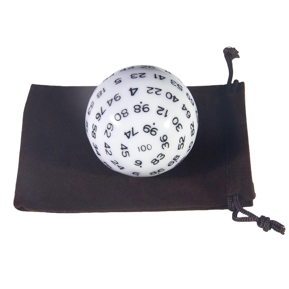 D100 Dice DND Polyhedral Dice with Bag Game for DND Role Playing Game