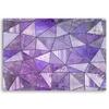 Leinwandbild Lila geometrische Formen