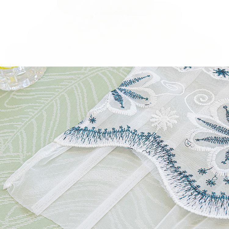 Summer Ice Silk Sofa Cushion Non-Slip Dustproof Cool Cushion Summer Simple Retro Printed Sofa Cover Cover Cloth