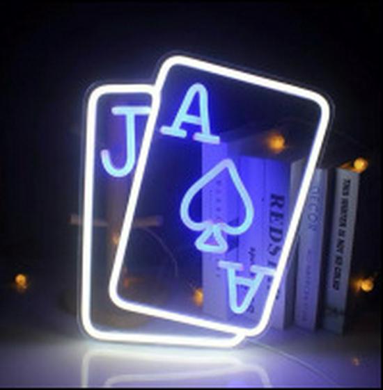 Creative LED Neon Letter Light - DIY Acrylic Sign for Kids' Room & Parties