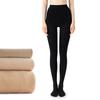 Tights Improved for Like Bare Pilling Compression Cold Heat Extra Slimming Legs and Tone Free Black Suitable for [Velaci] Women's Fleece-Lined [Newly