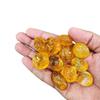 Agatesvibe Pietra Levigata Naturale di Citrino Giallo – Cristallo Curativo per Ricchezza, Prosperità, Successo, Attrazione del Denaro, Manifestazione, Equilibrio dei Chakra