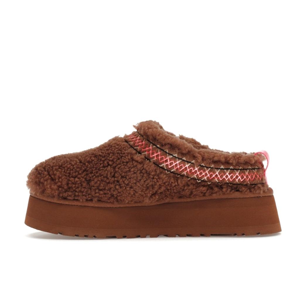UGG Tazz Braid Slipper Hartholz Damen Sneaker Braun 1143976-HWD