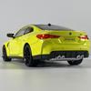 1:24 BMW M4 High Performance Sports Coupe Alloy Diecast Model Car High Simulation Games Child Racing Vehicle With Friend Present