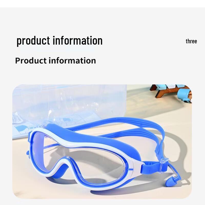 Large Frame HD Swimming and Diving Goggles