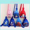 Cartoon Cute Boy Chest Bag With Breathable Nylon For Kids Daily Use