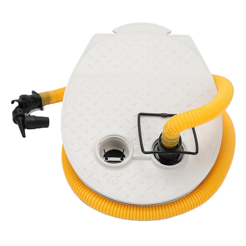 Foot Air Pump Fit for Halkey Roberts Valves 9 Inch Manual Foot Pump Inflator for Inflatable Boats Kayak Swimming Ring