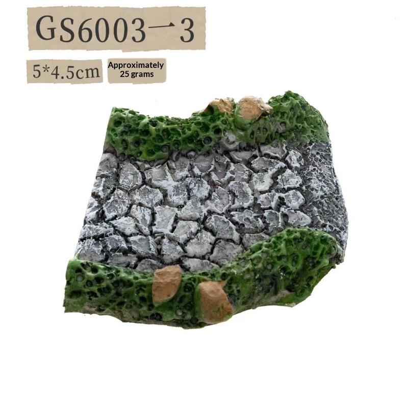 1Pcs Fairy Garden Paths Resin Art Decoration Micro Landscapes Flower Pot Miniature Landscaping Diy Artificial Stone Paths