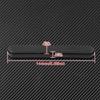 Motorrad Gabelunterteile Reflektor Schieber Satteltasche Reflektorabdeckung Passend für Harley Touring Dyna Softail Sportster XL 883 1200 Grau