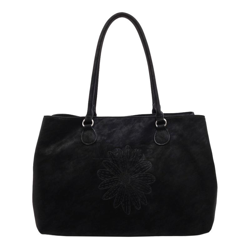 Large-capacity Commuter Underarm Tote Bag with Stylish Design and Printed Fabric Shoulder Bag for Carrying On The Shoulder