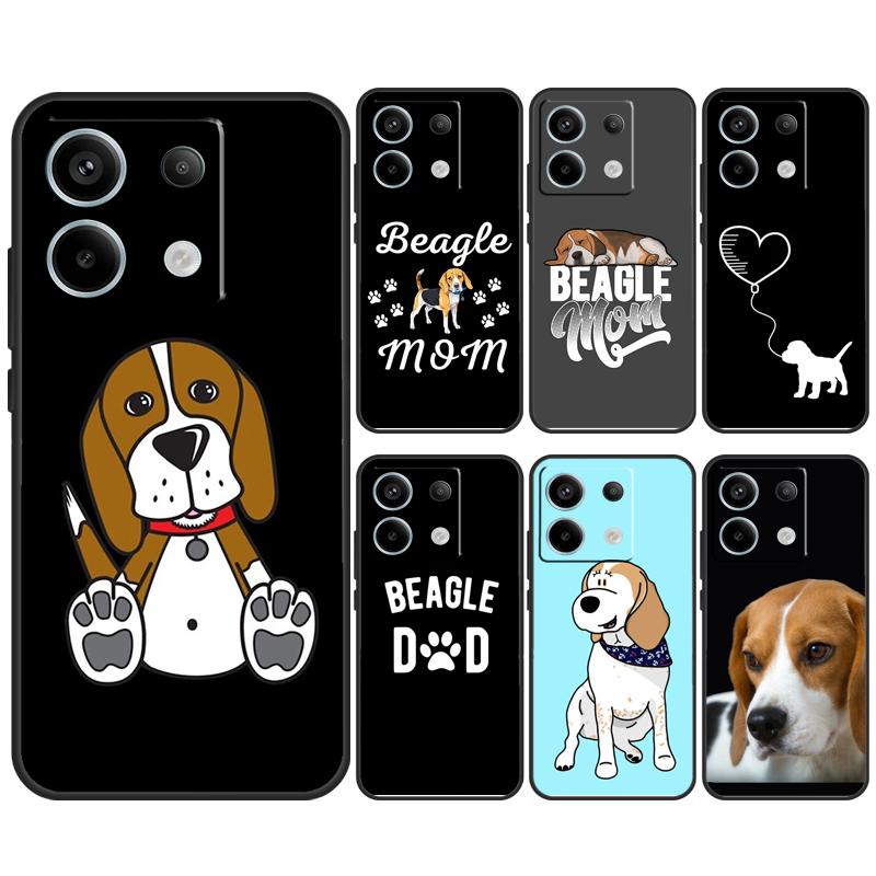 Beagle Dog Case For Xiaomi Redmi Note 13 12 11 10 9 8 Pro 12S 11S 10S 9S 10A 9C 10C 12C 13C Back Cover