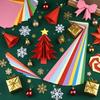 100 buc Hârtie Origami Colorată Față-Verso Culoare Solidă Hârtie de Pliat Copii Handmade DIY 13cm,15cm,17cm,20cm,25cm,29.7 * 21cm