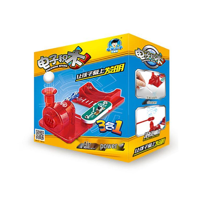 Kid's Electronic Circuit Building Blocks STEM Toy - Models 6688, 9988, 3688