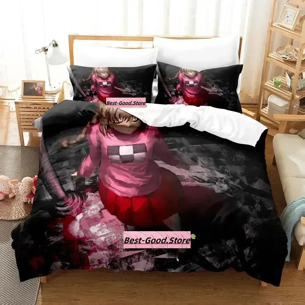Yume Nikki Bedding Set Single Twin Printed Bed Set With Pillowcase Bed Duvet Cover Soft Single Double Queen Super King Size