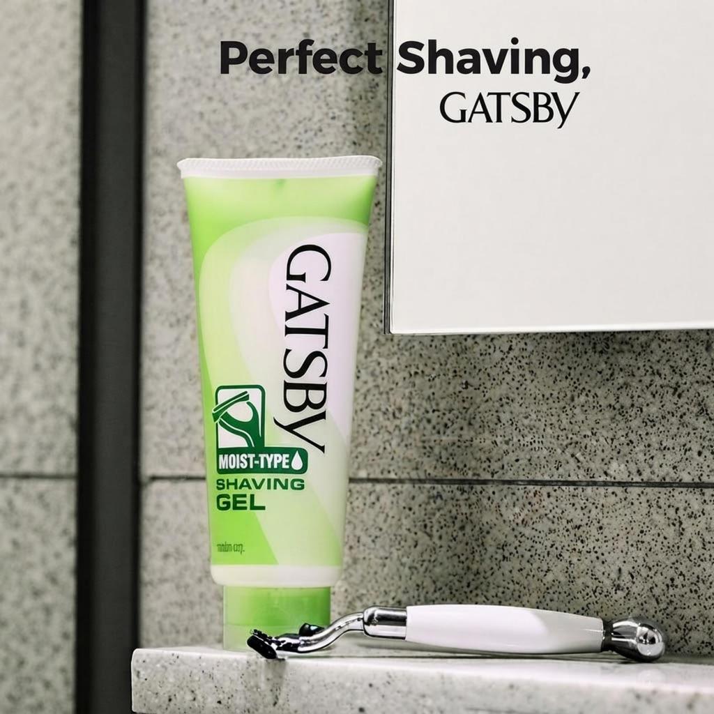 Gatsby Shaving Gel Moist Type 205g