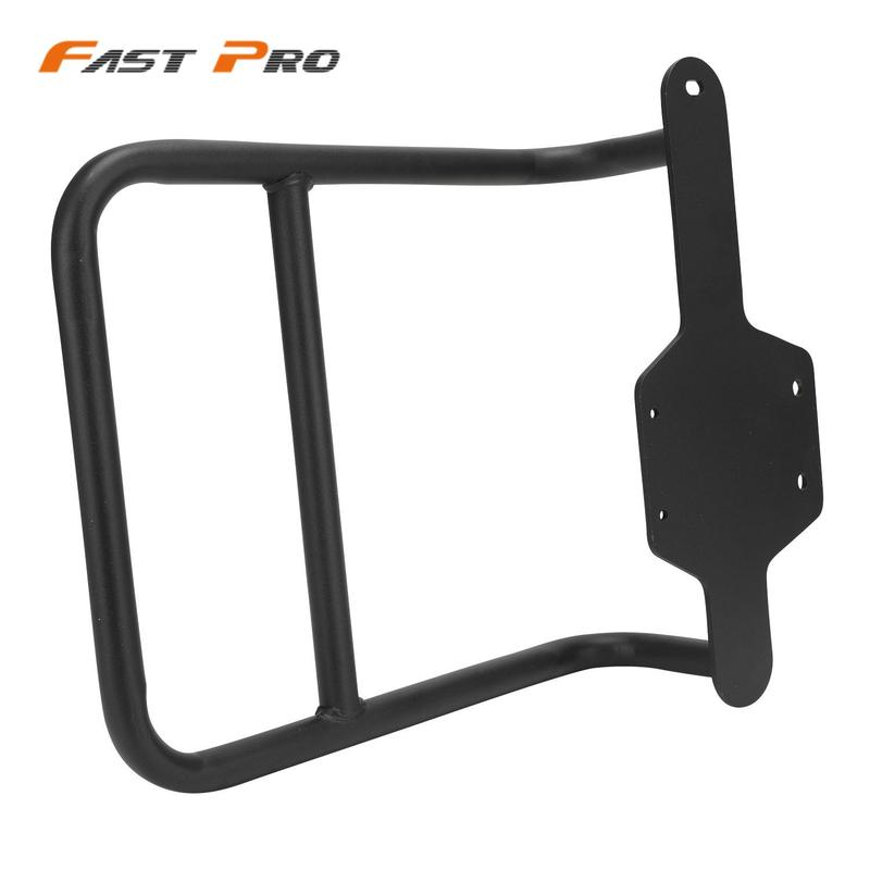 Motorcycle Accessories Side Bag Beacket Tail Side Bag Support Edge Frame Rack For CT125 CT 125 Trail 125 Iron Dirt Pit Bike