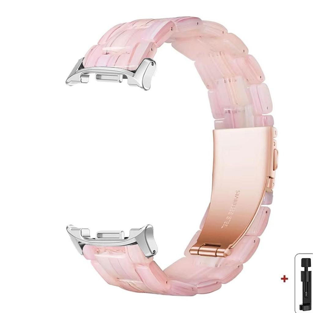 Buntes Harzarmband für Samsung Galaxy Watch 8 40mm 44mm 8 Classic 46mm Smartwatch Ersatzband für Galaxy Watch Ultra2025