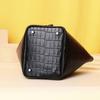 Exquisite and Super Popular Crocodile-patterned Bag for Women, Summer, High-end Style, Basket Bag, Versatile Crossbody Bag, Handbag