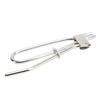 Pinza Freno in Acciaio Cromato Apertura 12mm Mascelle Arrotondate Pinza Tubo Carburante per Frizione Linea Raffreddamento