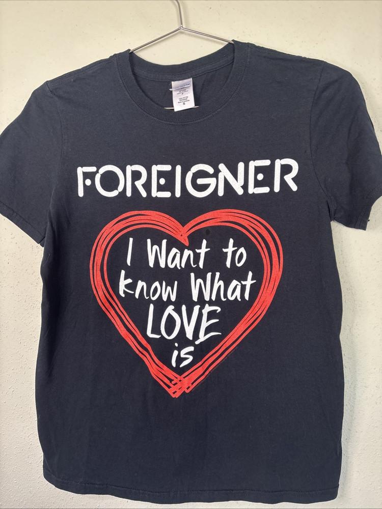 New! Foreigner I Want To Know What Love Is Shirt Unisex Concert S to 5XL SG653 Unisex T-Shirt S