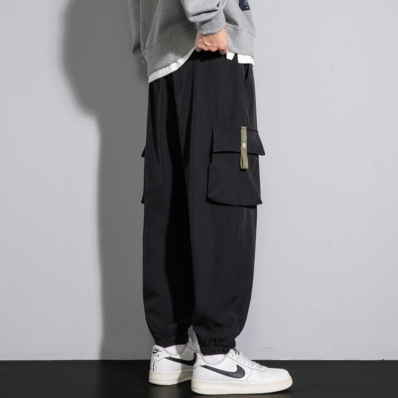 Men's Trendy Relaxed Fit Jogger Cargo Sweatpants