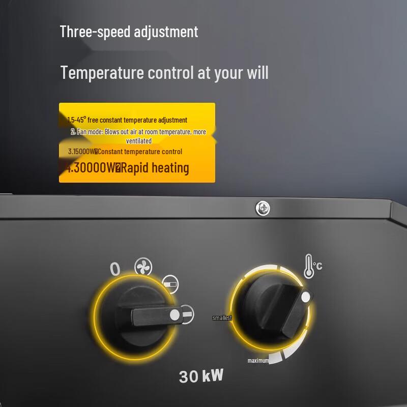 Pro'sKit Industrial Fan Heater