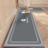 Diatomite Kitchen Mat Foot Mats Super Absorbent Kitchen Rug Long Bedside Area Rugs Carpet Anti Slip Bathroom Kitchen Accessories
