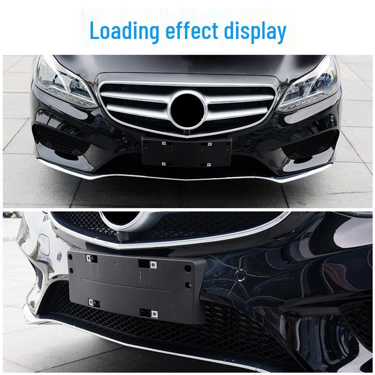 Mercedes-Benz Sport Edition E Class Front License Plate Frame by Manshi