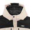 Nike Down Jacket Simple Brand Logo Hooded Comfortable Long Sleeve Kids Jackets White-Sand NY2442051GS-002