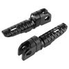 Pair of Front Foot Pegs Aluminum Alloy Pedals Fit for Kawasaki Ninja Z125 PRO Z250 SL Z400 Z900