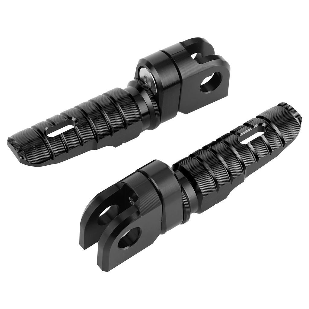 Pair of Front Foot Pegs Aluminum Alloy Pedals Fit for Kawasaki Ninja Z125 PRO Z250 SL Z400 Z900