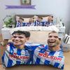SC Heerenveen Pattern Bedding Home Decoration Birthday & Festival Gift (1 * duvet cover + 2 * pillowcase, without core)