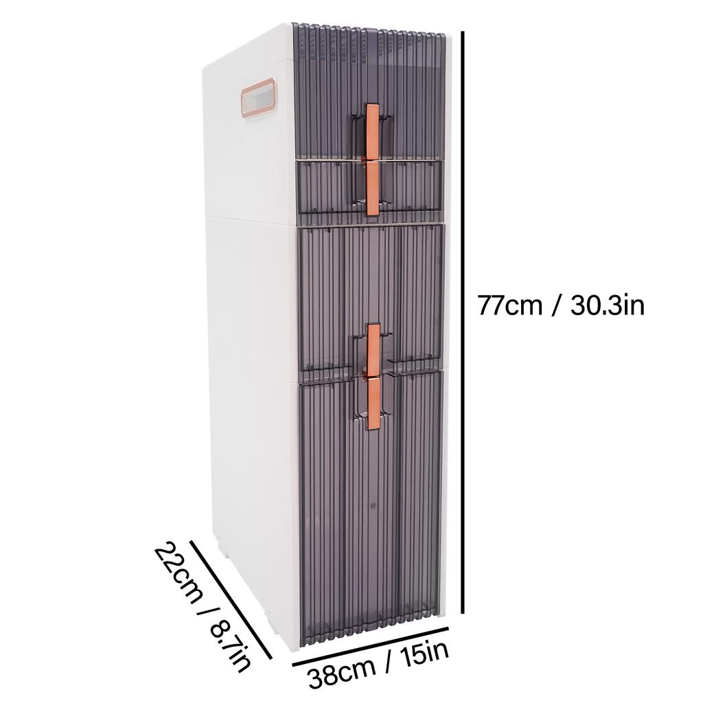 Bathroom Floor Cabinet, Narrow Slim Storage Cabinet, Standing Toilet Paper Holder and Storage Cabinet for Kitchen, Bedroom