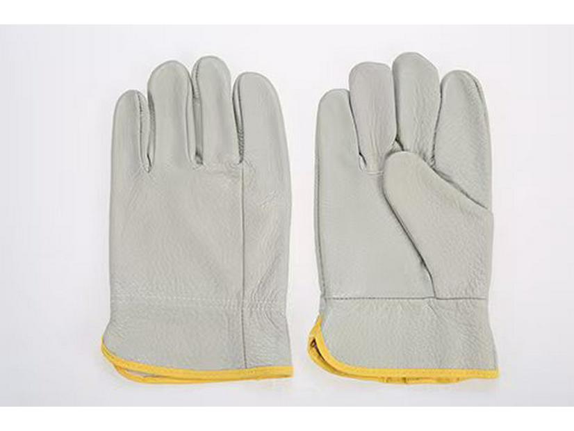 Durable Heat-Resistant Cowhide Welding Gloves for Electric Welding and Labor Protection