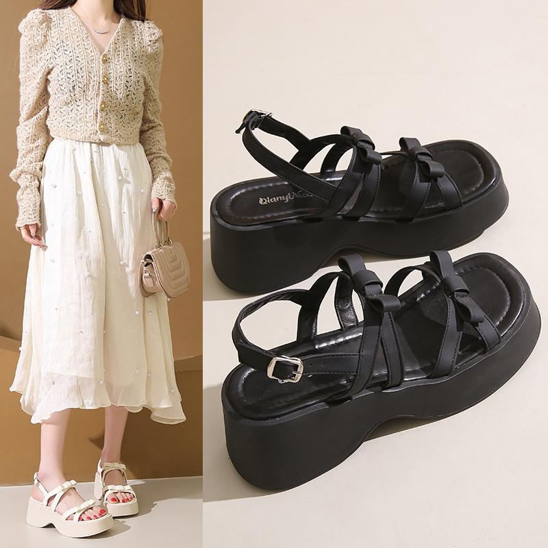 Fashion Roman Style New Fashion Flat Platform Women's Shoes Sandals Summer High Heels Casual Women's Sandals Shoes for Women